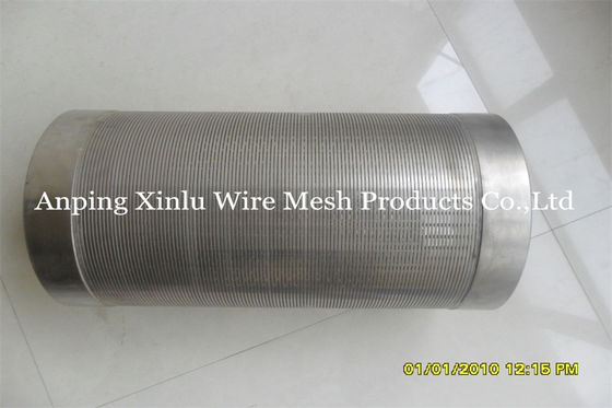 fente 0,040 de l'acier inoxydable 304 Johnson Wedge Wire Screen Tubes de 10ft