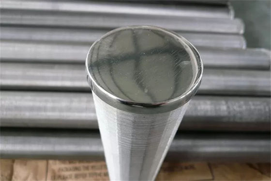 Écrans enveloppés par fil résistant à la chaleur SS304 tuyau d'offre d'eau de puits de longueur de 100mm - de 6000mm