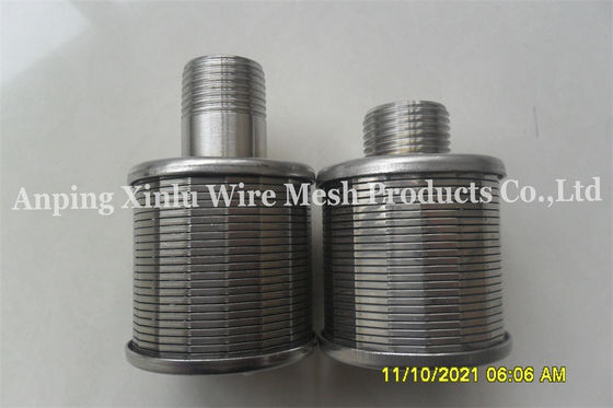Bec NPT3/4 » Johnson Wire Filter Nozzle For de stariner de l'eau un filtre de charbon actif
