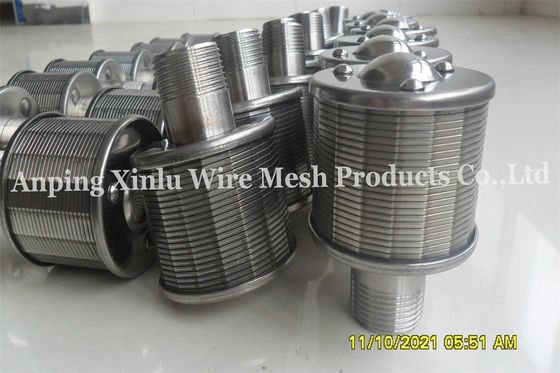 53mm M24 Johnson Wire Strainer Nozzle For un filtre de charbon actif