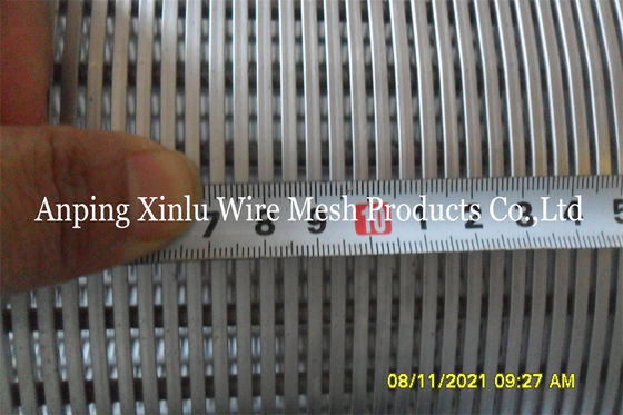 Tuyau d'écran de Johnson Wedge Wire Continuous Slot pour des eaux souterraines