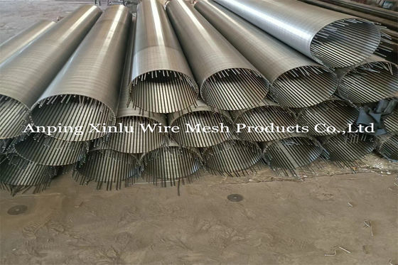 Johnson Wrapped Wire Welded Screen obstruant non siffle la fente en forme de V continue