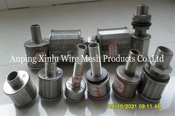Écran Johnson Water Filter Nozzles For Sugar Mill Plant de SS316L