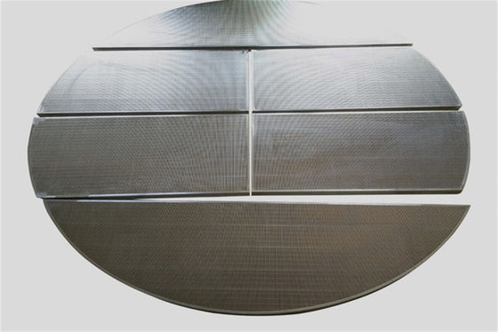Type commun de la fente 0.5mm du diamètre 1250mm X grilles de soutien de fil de cale pour Ion Exchangers