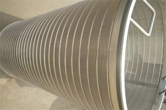 L'inverse font le fil cuire au four rotatoire affleurant OD450 cylindrique X 500mm de cale de tambour d'écran