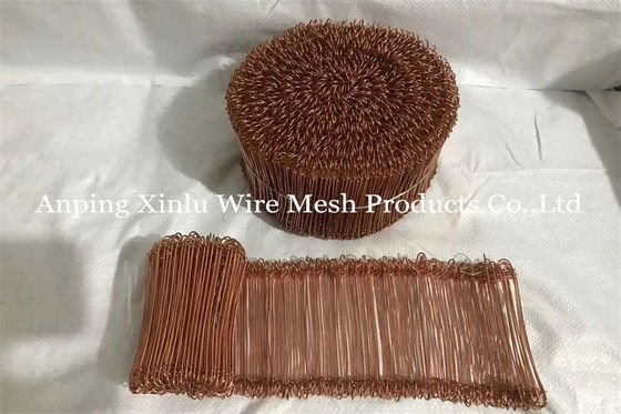 Barre de liaison en double boucle revêtue de cuivre fil de cordage 200 mm longueur 2,48 kg poids / faisceau résistant à la rouille et à la corrosion