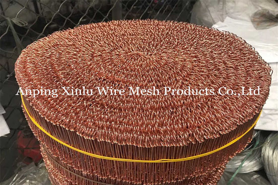 Barre de liaison en double boucle revêtue de cuivre fil de cordage 200 mm longueur 2,48 kg poids / faisceau résistant à la rouille et à la corrosion