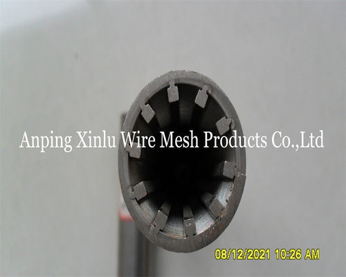 Pipe en acier inoxydable 304 Johnson Vee Wire Screen 1-20 pouces en forme de coin pour l'industrie pétrolière