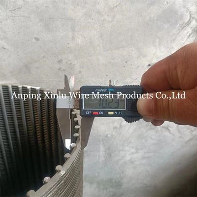 Pipe à écran de puits d'eau en fil de 3x6 mm de 1 à 200 pouces pour le traitement du pétrole/gaz/mines/moteurs/pompes/eaux usées/eaux souterraines/déchets