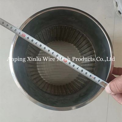 FOTI V-Wire enveloppé Johnson type écouteur de puits d'eau avec 0,03 mm-10 mm taille de fente