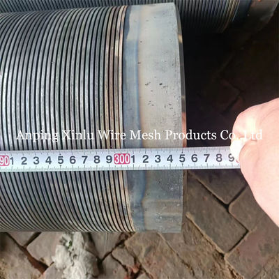 2.2x3.5mm(#93) fil enveloppé de coin Johnson fente continue de l'écoulement de l'eau bien écran tuyau 1 &quot;à 20&quot;