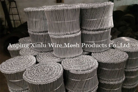 Les liens de câbles jumeaux en cuivre double boucle sécurisés de 1,0 mm x 200 mm x 1000 pièces par faisceau