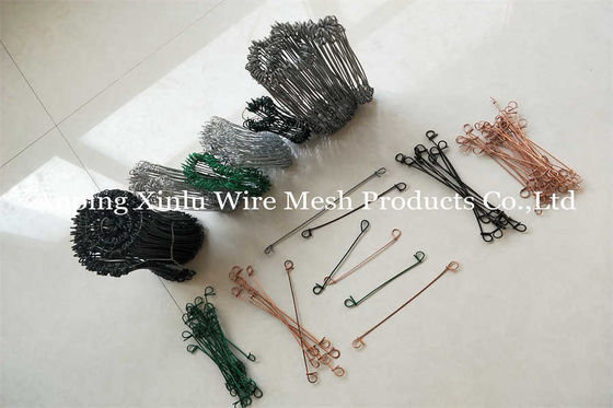 380mpa Bale Tie Wire Diamètre de 1,2 à 1,6 mm Facile à tordre à prix abordable Double fil de liaison en boucle avec poids / faisceau 2,22 kg