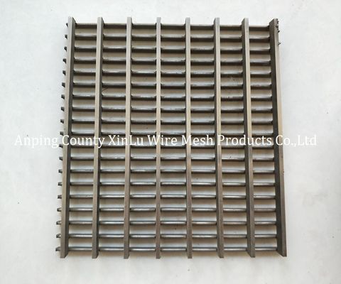 Panneau d'écran en fil de fer à coude de lavage à l'acide avec profil 2,5x4 mm et élan de tige de support 27 mm