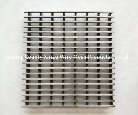 Panneau d'écran en fil de fer à coude de lavage à l'acide avec profil 2,5x4 mm et élan de tige de support 27 mm