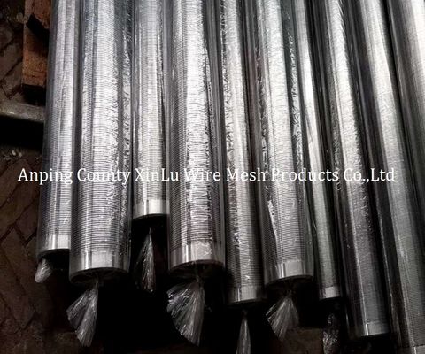 L'enveloppe triangulaire de fil examine 6-5/8 » 8-5/8 » Dia Electropolishing Filter Screen Tube