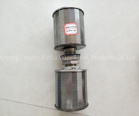 Facile d'installation Hastelloy C fil enroulé écran buse pour l' acier inoxydable duplex 2205 Johnson filtre buse