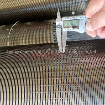 -Acier inoxydable duplex 2205, 2207 contrôle du sable Johnson bien écrans 2,9m - 20 pieds pour la filtration sous pression