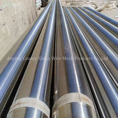 -Acier inoxydable duplex 2205, 2207 contrôle du sable Johnson bien écrans 2,9m - 20 pieds pour la filtration sous pression