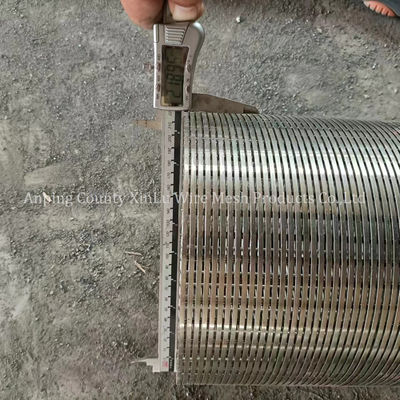 -Acier inoxydable duplex 2205, 2207 contrôle du sable Johnson bien écrans 2,9m - 20 pieds pour la filtration sous pression