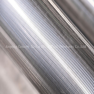 Filtre à charbon actif Johnson Strainer Pipe pour échange d'ions d'eau dans l'industrie du sucre