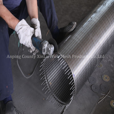 Filtre à charbon actif Johnson Strainer Pipe pour échange d'ions d'eau dans l'industrie du sucre
