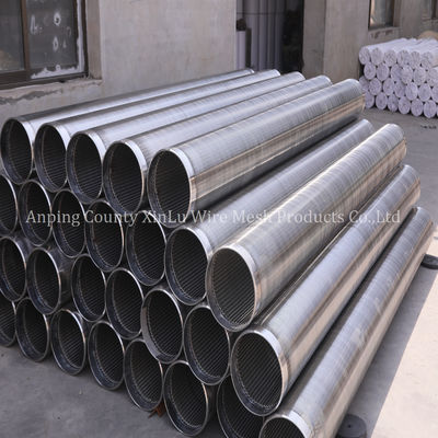 Pipe à écran de puits d'eau Q235 en acier au carbone 201/avec raccordement à l'extrémité NPT fileté