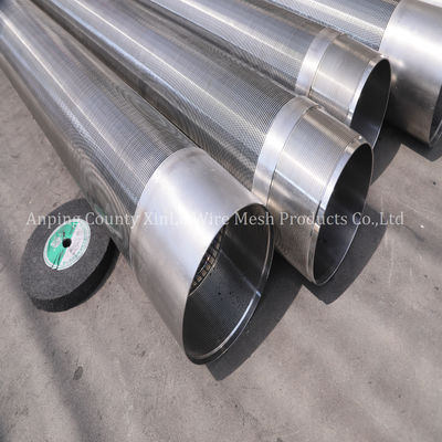 Pipe à écran de puits d'eau Q235 en acier au carbone 201/avec raccordement à l'extrémité NPT fileté