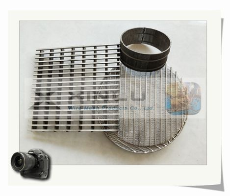 Le fil 100 Mesh Filter Screen Stainless Steel de cale a adapté aux besoins du client pour le traitement de l'eau
