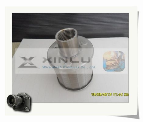 les becs DN 45mm M24 de l'acier inoxydable 316L ont fileté pour le traitement de l'eau