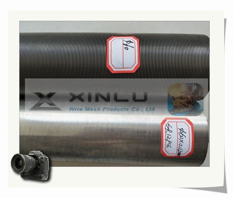Amende de tuyau du filtre pour puits DN60 tuyau d'écran encoché 50 par microns pour la boisson