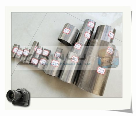 Amende de tuyau du filtre pour puits DN60 tuyau d'écran encoché 50 par microns pour la boisson