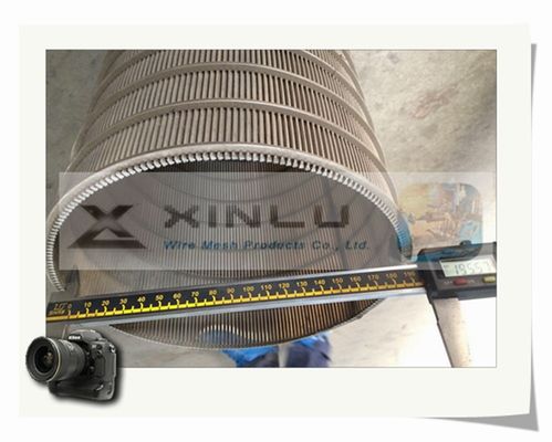 Filtre pour écran d'ordinateur rotatoire inverse de panier de nettoyage d'individu de tambour d'écran d'acier inoxydable