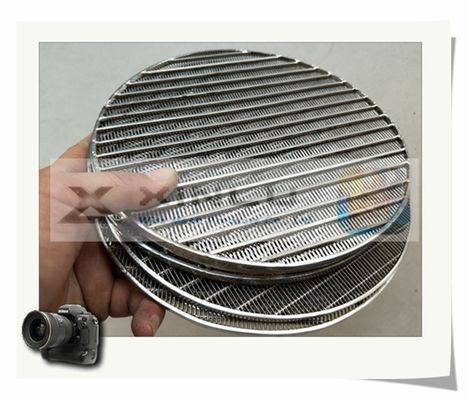 Le panneau d'écran de fil de cale de profil a soudé l'acier inoxydable 1.2x2m 3x5mm