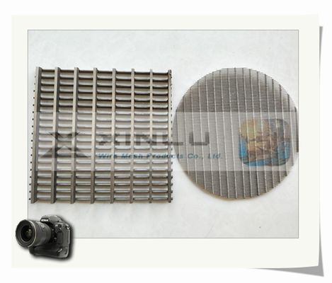 Le panneau d'écran de fil de cale de profil a soudé l'acier inoxydable 1.2x2m 3x5mm