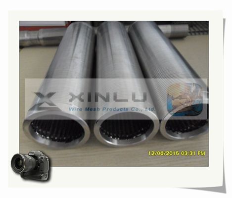 Tuyau de filtre pour puits de l'eau de contrôle de sable tuyau de corrosion d'épaisseur de 5 - de 11mm anti