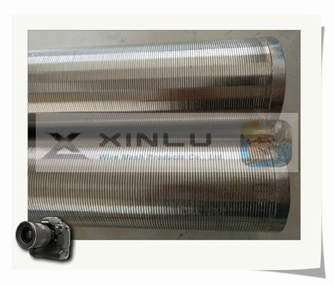 Tube filtrant fileté de asséchage de l'eau de Johnson Groundwater SS304 de tuyau en métal