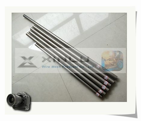 Tube en acier encoché continu d'anti rouille de Johnson Wedge Wire Screen Pipe