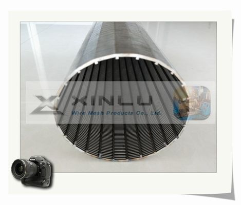 Diamètre du tuyau 114mm de filtre pour puits de l'eau de fil de cale non obstrué pour l'asséchage