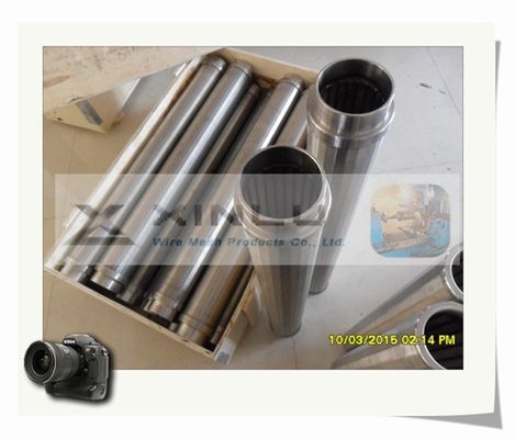 filtre Johnson Screen Pipe de moteur de corrosion de tuyau de fil de cale de 95mm anti