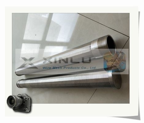 Tuyau fileté d'acier inoxydable de Johnson Rust Resistant Pipe SS321 316 pour le filtre de pompe