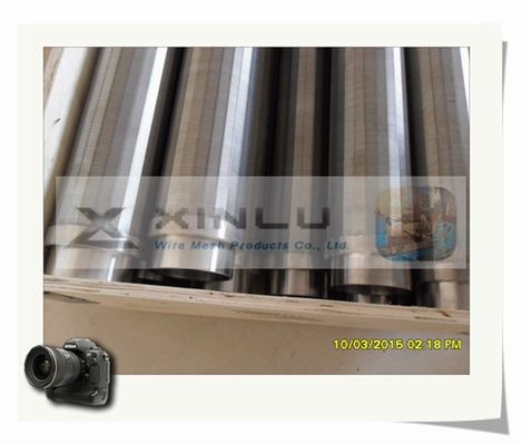 Tuyau fileté d'acier inoxydable de Johnson Rust Resistant Pipe SS321 316 pour le filtre de pompe
