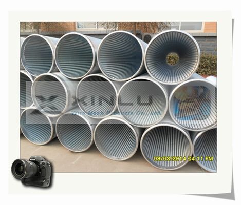 Fil galvanisé lumineux ne siffler aucun tube en acier à faible teneur en carbone bon profond pointu de filtre