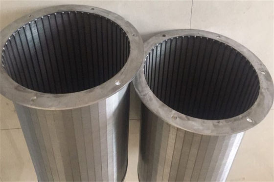 L'écran de fil liquide de cale sifflent l'élément filtrant de l'acier inoxydable 304 316