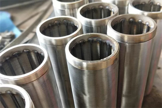 D'Electropolished de l'eau de tamis filtrant aucun V fil magnétique des éléments SS304 ne s'est enveloppé