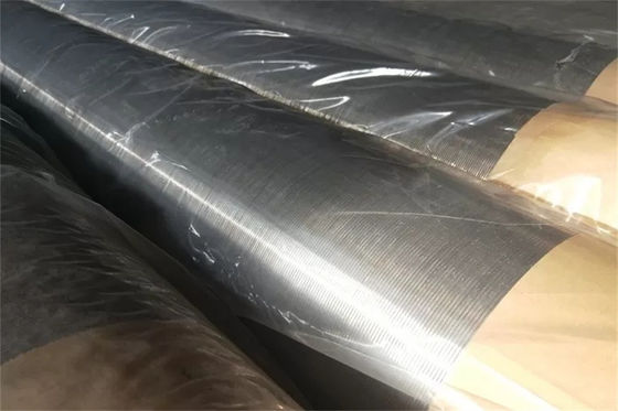 Tubes à écran Johnson enveloppées en fil innovantes pour une meilleure filtration