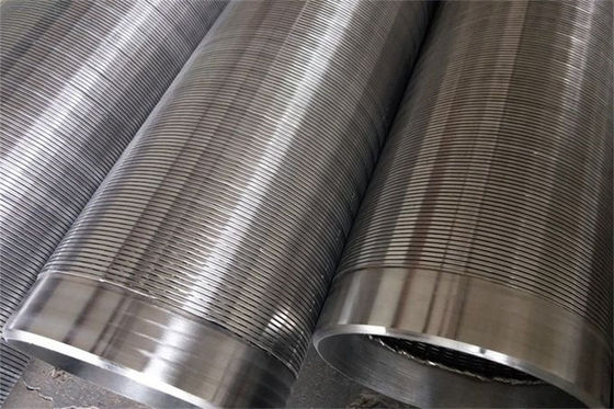 Tubes à écran Johnson enveloppées en fil innovantes pour une meilleure filtration