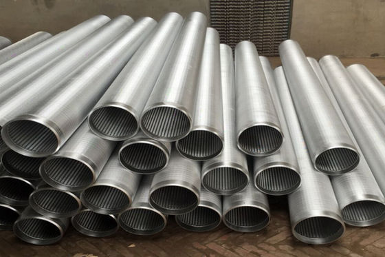 Tubes à écran Johnson enveloppées en fil innovantes pour une meilleure filtration