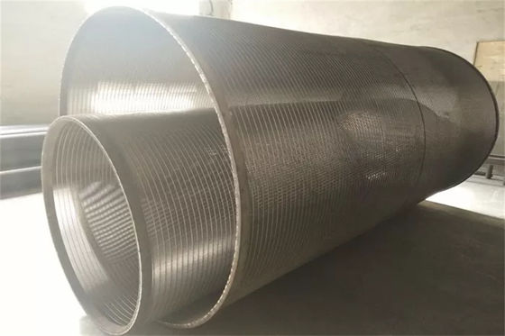 D'Electropolished de l'eau de tamis filtrant aucun V fil magnétique des éléments SS304 ne s'est enveloppé