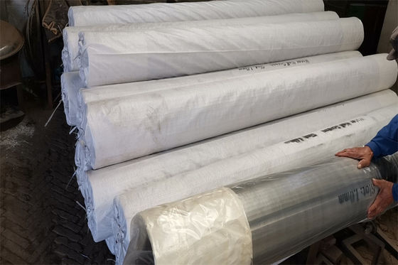 Le tuyau d'acier duplex SS316L de fil de V a enveloppé le filtre pour puits de tube fente de 0,1 - de 30mm